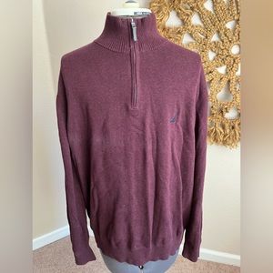 Mens Nautica Size L Zip Up